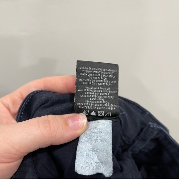 Vince Dylan Skinny Jeans Tuxedo Stripe in Coastal Wash Size 29 - Picture 10 of 10